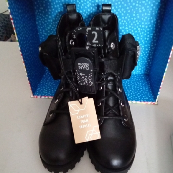 NYC MADDEN Other - Black Kids Boots